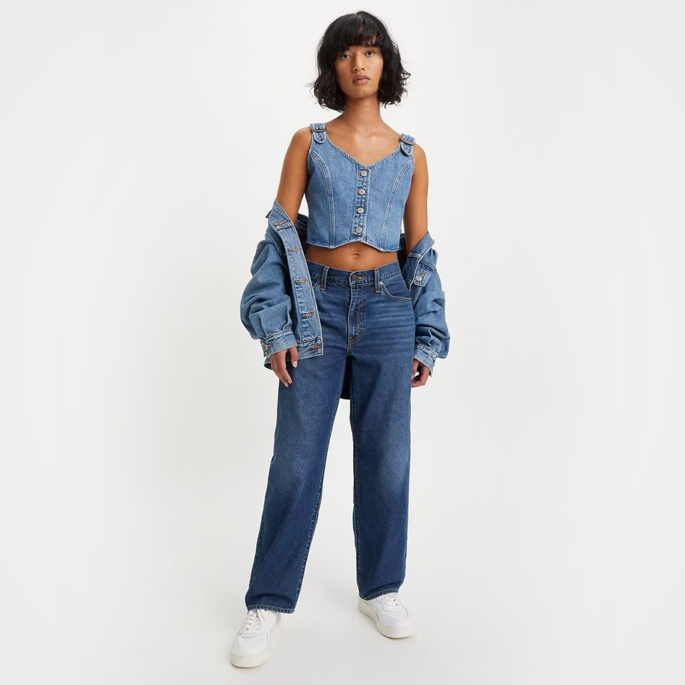 Levi’s Baggy Dad Jeans Mid Rise NWT